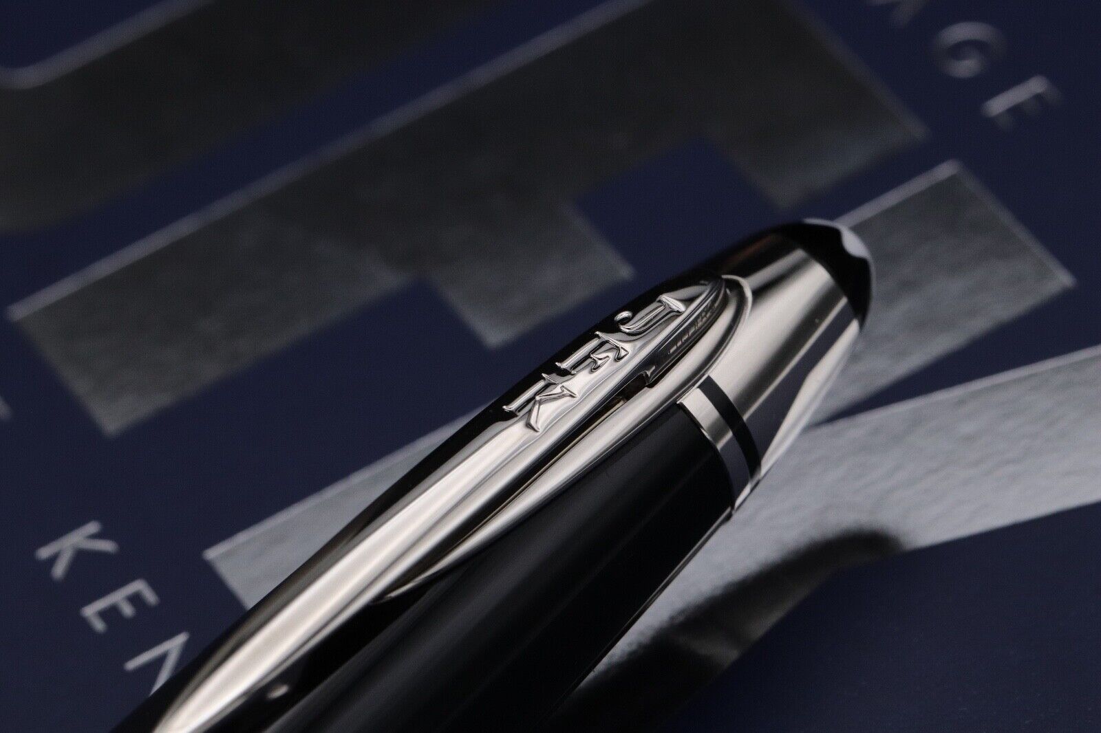 Montblanc Great Characters John F. Kennedy JFK Blue SE Fountain Pen - UNUSED image 4