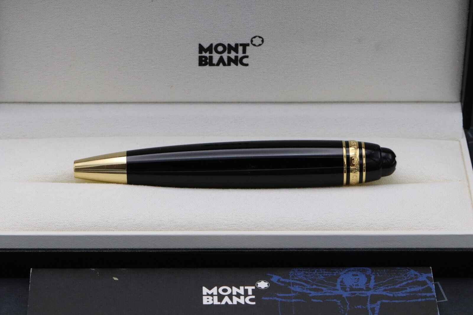 Montblanc Meisterstuck 169 Leonardo Gold Coated Sketch Pen image 4