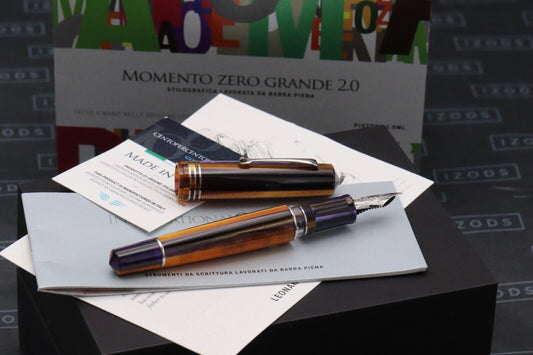 Leonardo MZG 2.0 Sea Anemone Fountain Pen - #6 14k Medium La Fenice Nib image 0