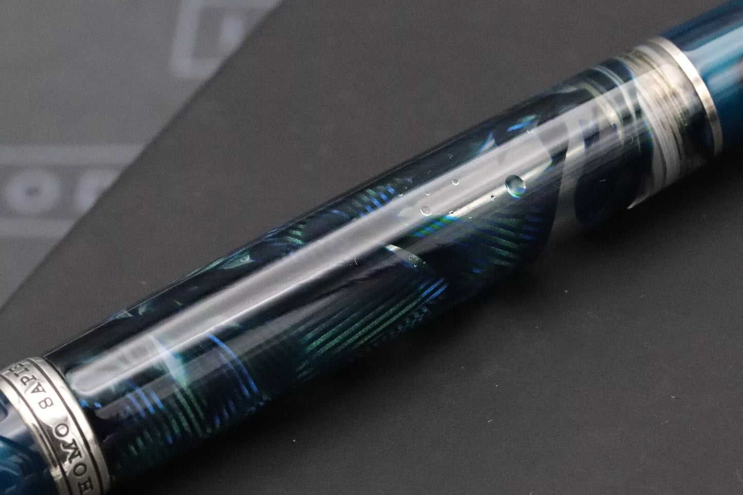 Visconti Homo Sapiens Crystal Swirl LE Fountain Pen – 23k Extra Fine image 6