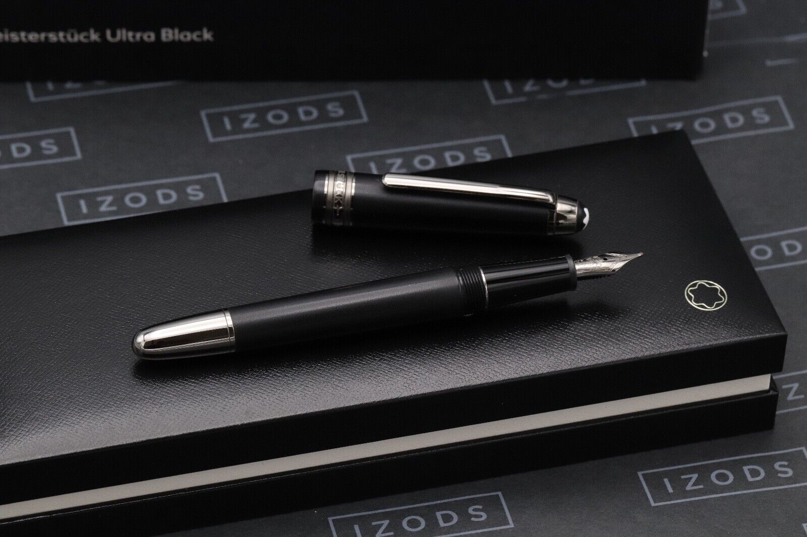 Montblanc Meisterstuck Classique Ultra Black Fountain Pen - Serviced MB Sept 24 image 1
