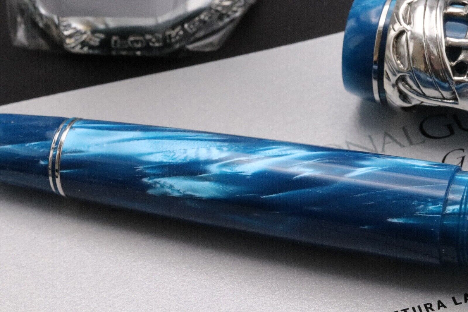 Leonardo Vasco de Gama Mediterranean Celluloid LE4 Fountain Pen image 3