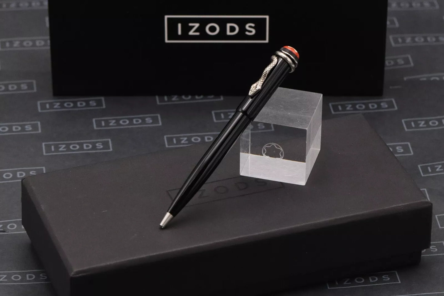 Montblanc Heritage Rouge et Noir Black Special Edition Ballpoint Pen image 0