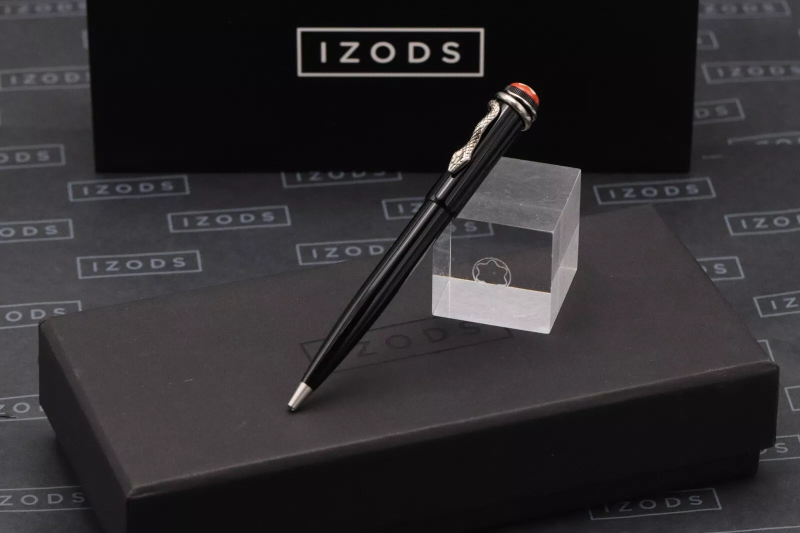 Montblanc Heritage Rouge et Noir Black Special Edition Ballpoint Pen image 0