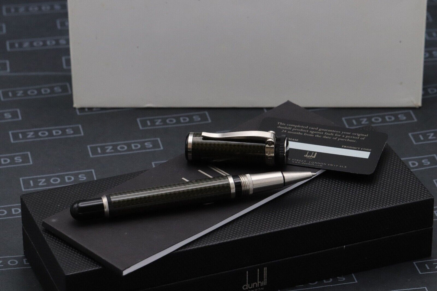 Dunhill Sentryman Carbon Fibre Ballpoint Pen image 0