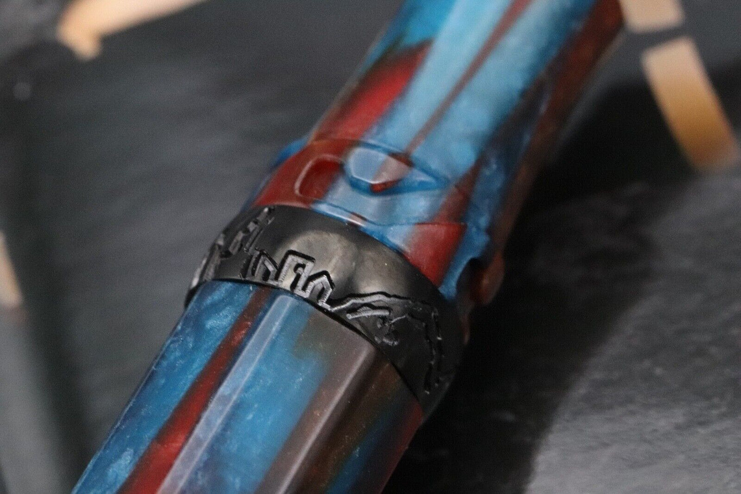 Visconti-Chatterley Southwest Celluloid Black DLC LE18 Fountain Pen image 4