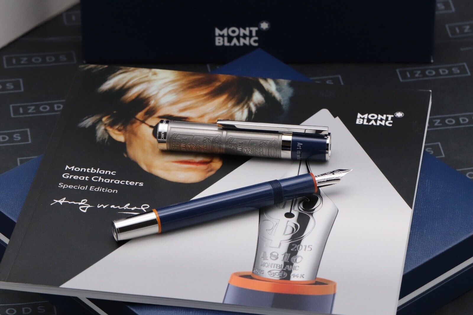 Montblanc Great Characters Andy Warhol Special Edition Fountain Pen image 0