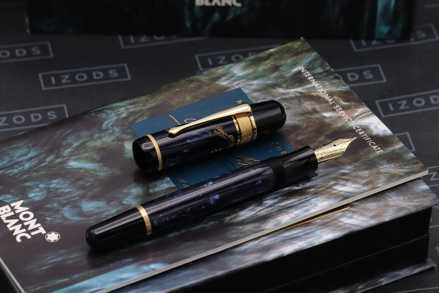 Montblanc Writers Edition Edgar Allan Poe Fountain Pen - RARE EF NIB image 1
