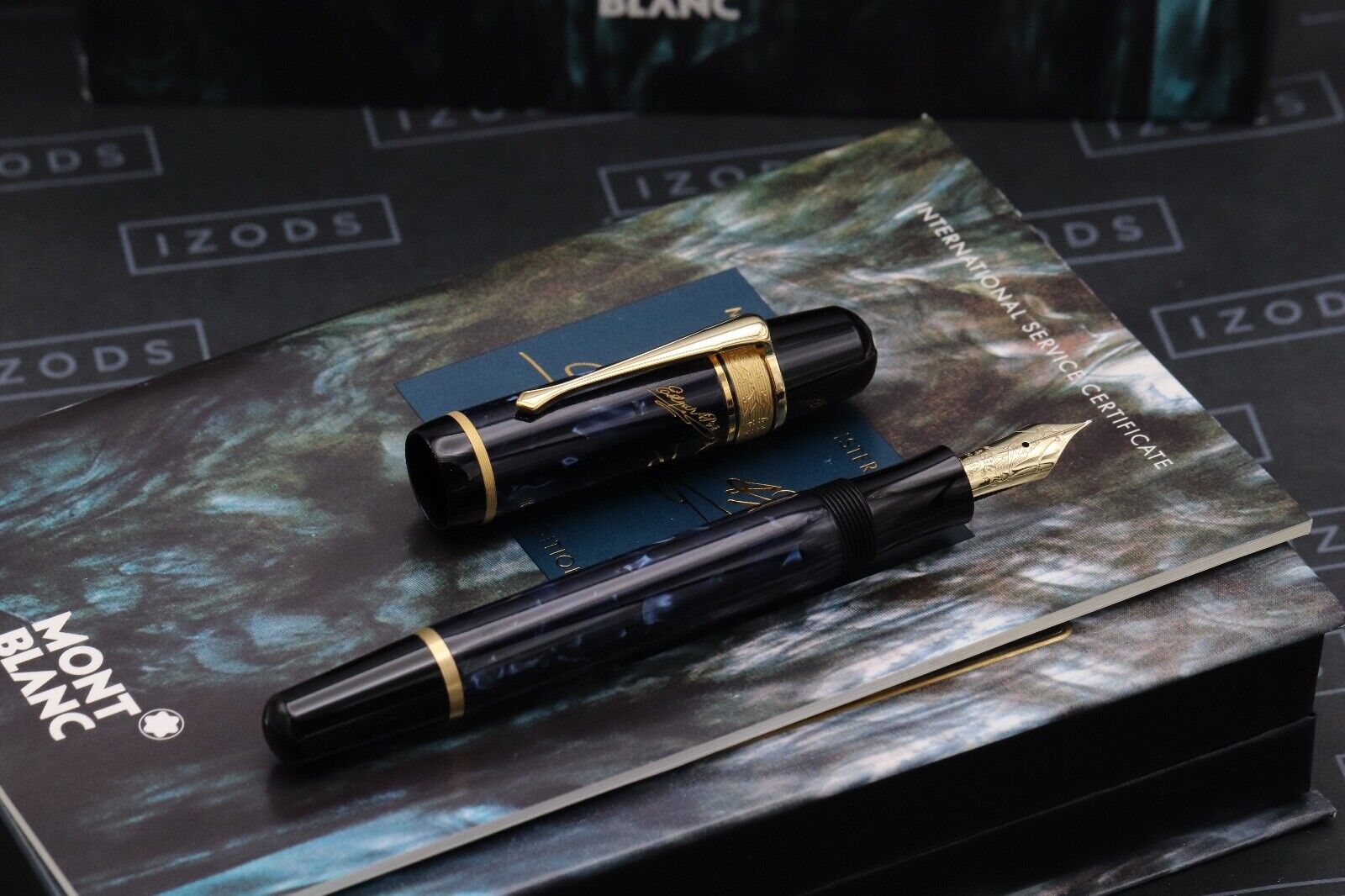 Montblanc Writers Edition Edgar Allan Poe Fountain Pen - RARE EF NIB image 1