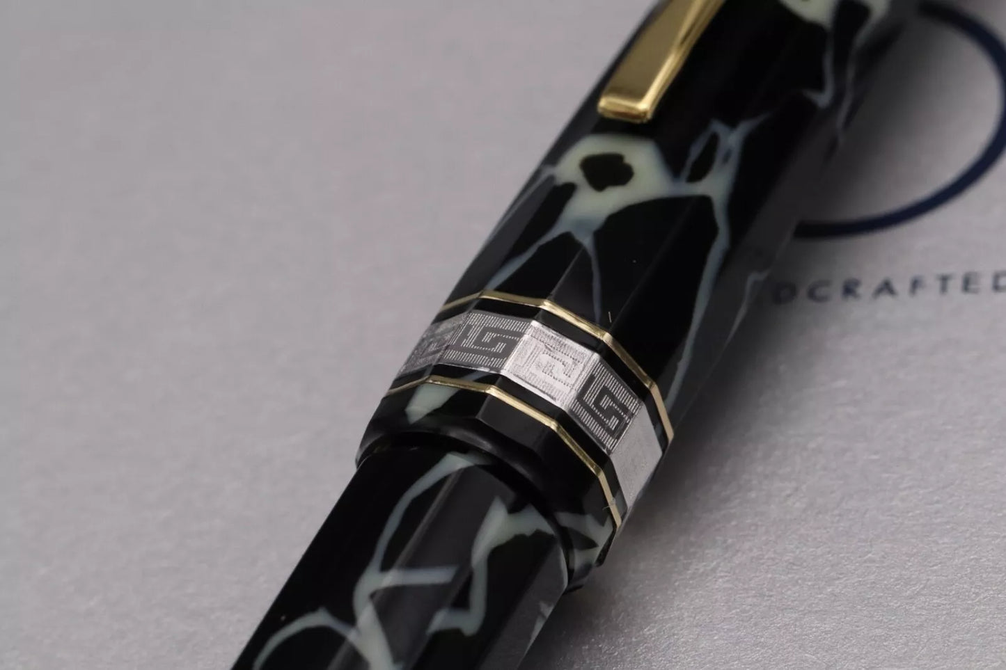 Omas Paragon Galileo Galilei Wild Celluloid Fountain Pen image 2