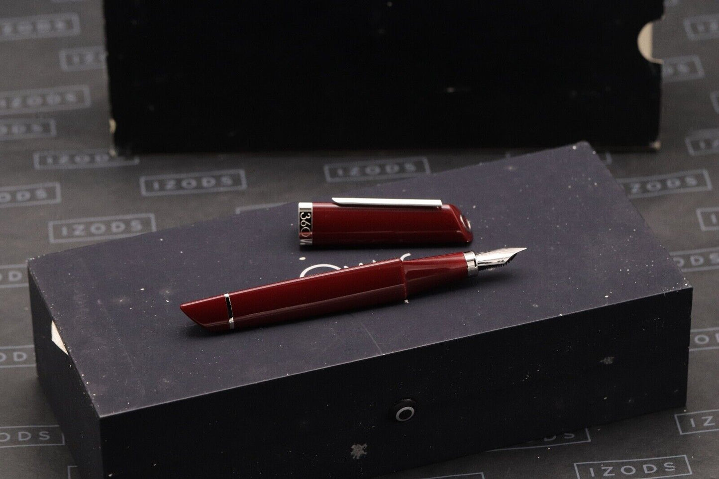 Omas 360 'Modern' Bordeaux Fountain Pen - UNUSED image 0