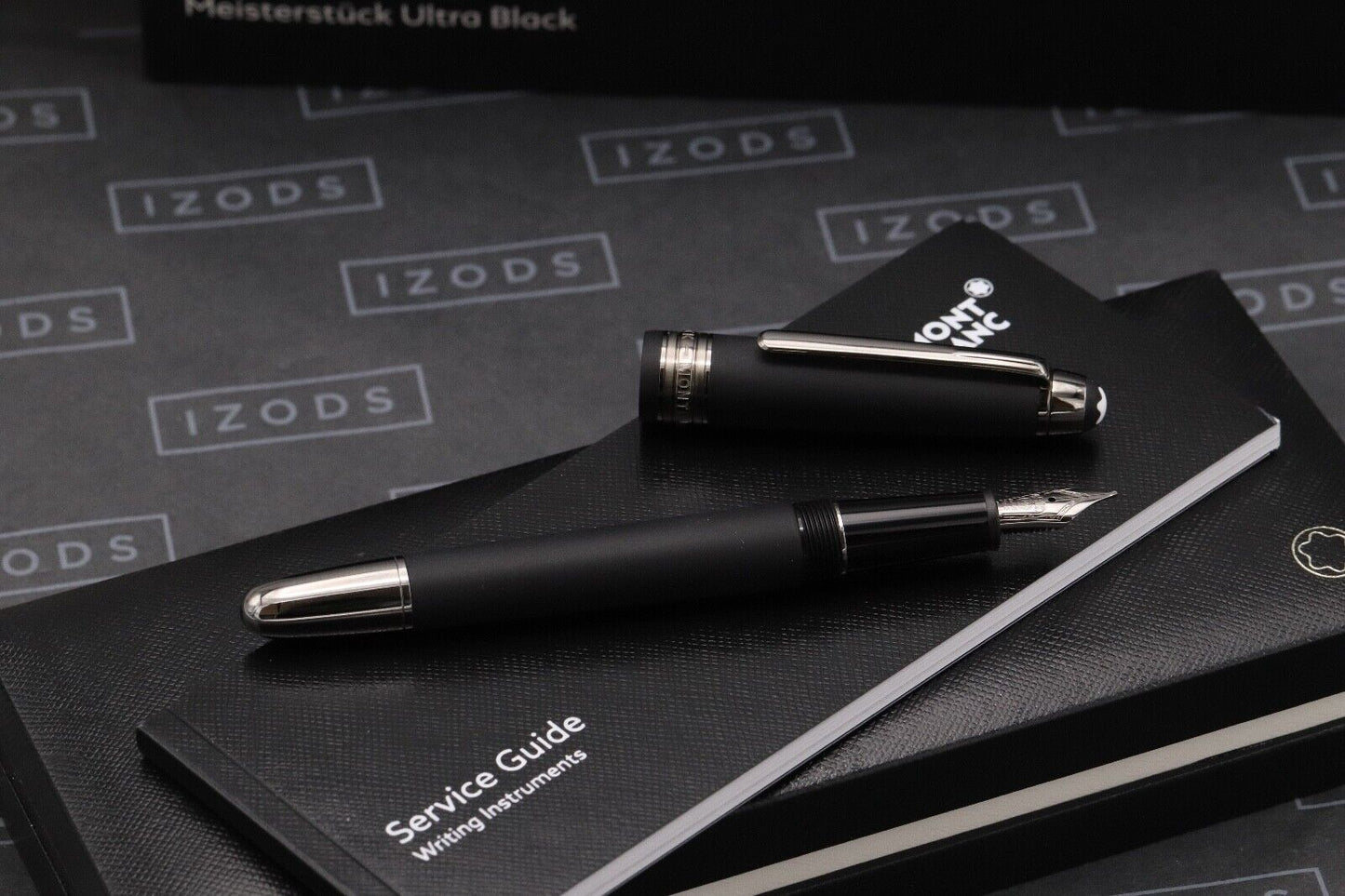 Montblanc Meisterstuck Classique Ultra Black Fountain Pen – Serviced MB Jan 25 image 1