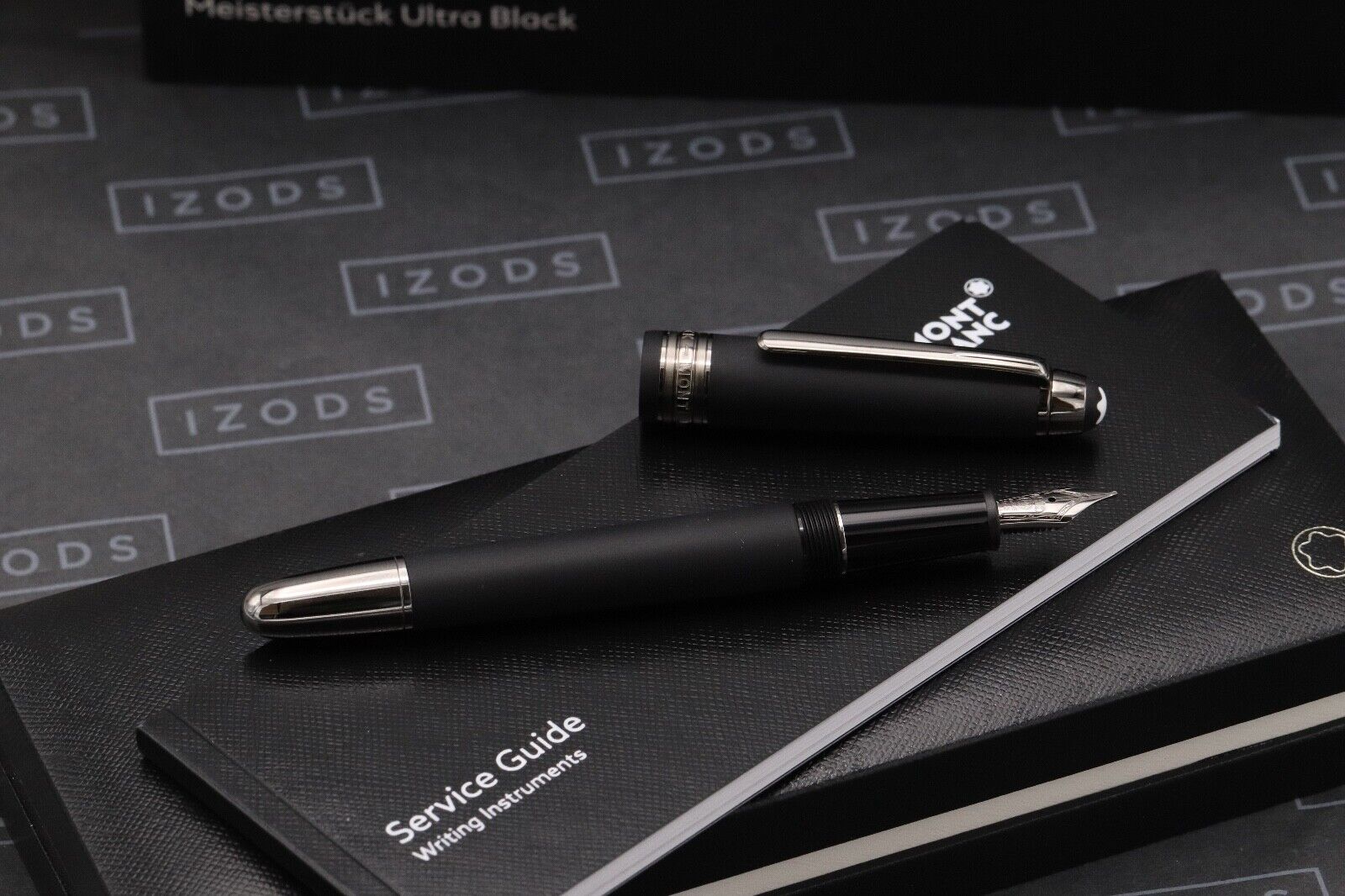 Montblanc Meisterstuck Classique Ultra Black Fountain Pen – Serviced MB Jan 25 image 1