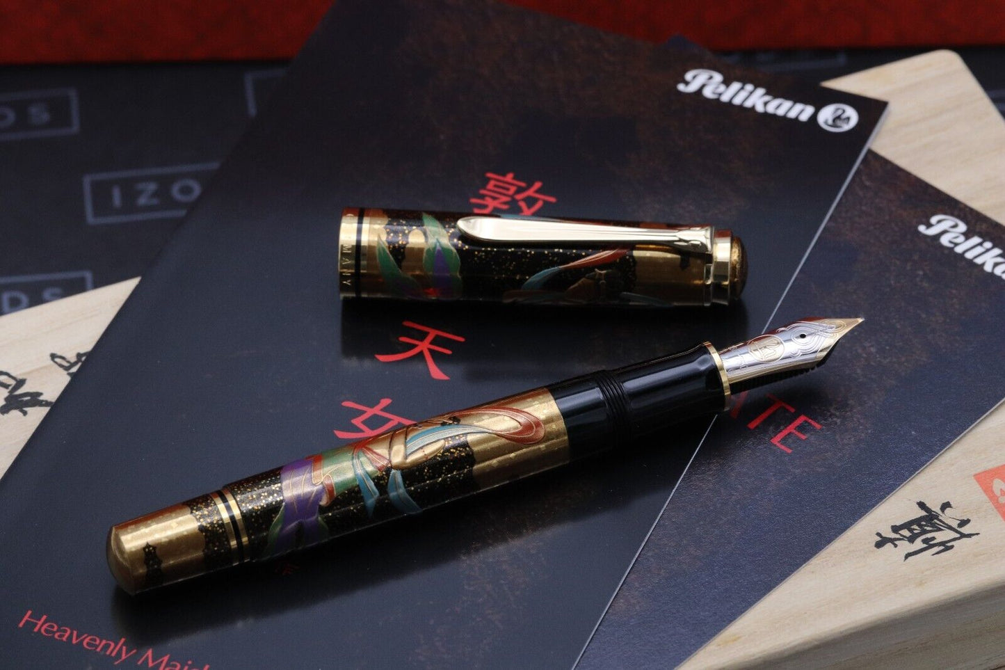 Pelikan M1000 Heavenly Maidens of Dunhuang LE88 Maki-e Fountain Pen - UNUSED image 1