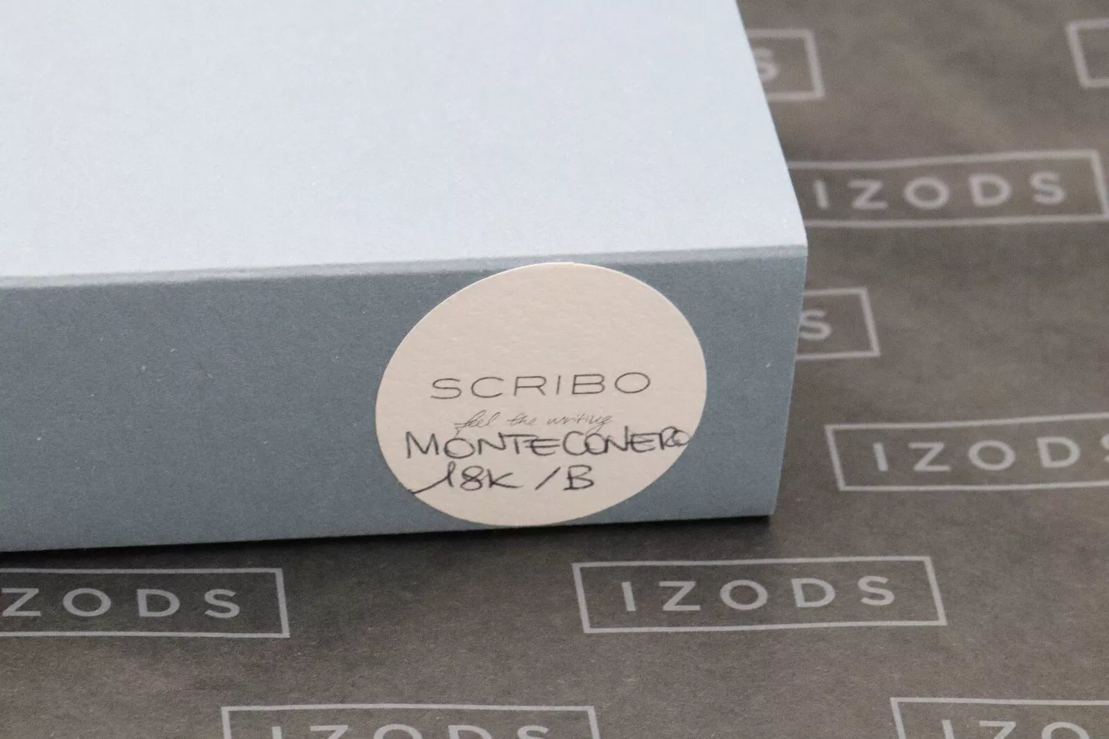 SCRIBO Feel Monte Cornero Ebonite LE90 Fountain Pen - 18k Broad Nib image 8