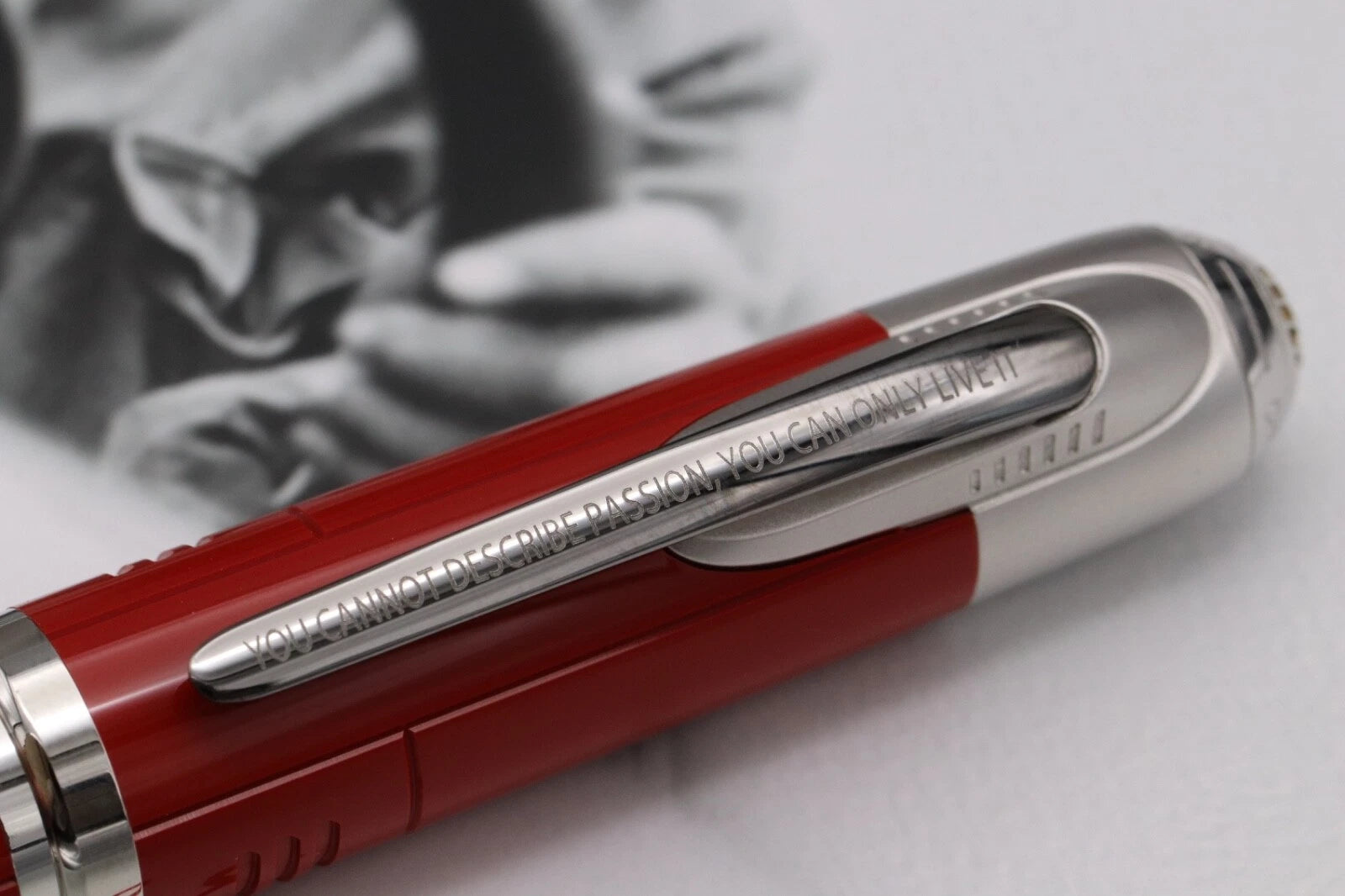 Montblanc Great Characters Enzo Ferrari Special Edition Rollerball Pen image 8