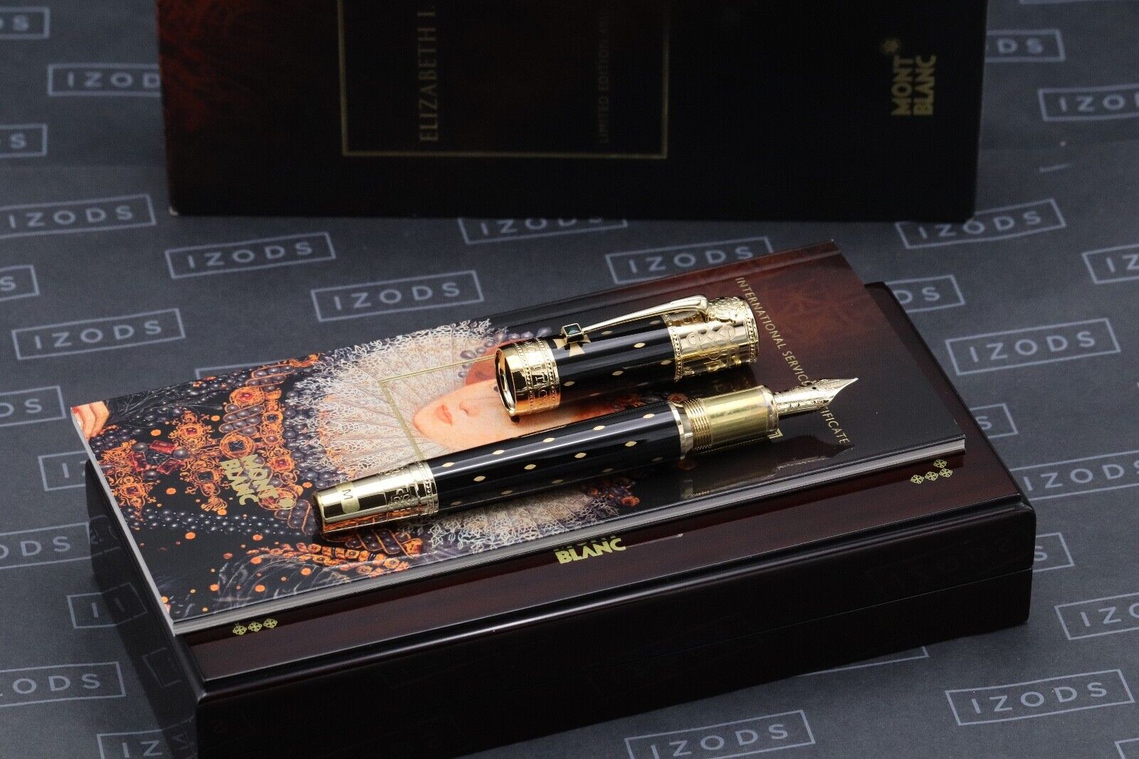 Montblanc Patron of Art Elizabeth I 4810 Fountain Pen – UNUSED image 0