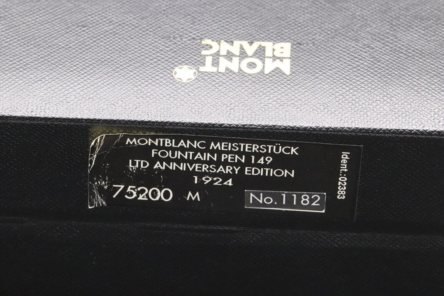 Montblanc Meisterstück 149 75th Anniversary LE1924 Fountain Pen image 9