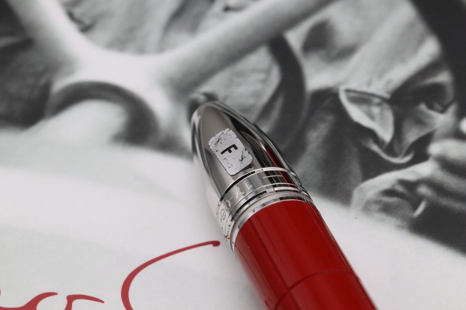 Montblanc Great Characters Enzo Ferrari Special Edition Fountain Pen - Fine Nib image 3