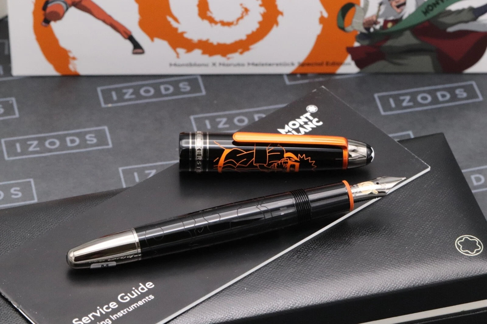 Montblanc x Naruto Meisterstuck LeGrand Fountain Pen - NEVER INKED image 1