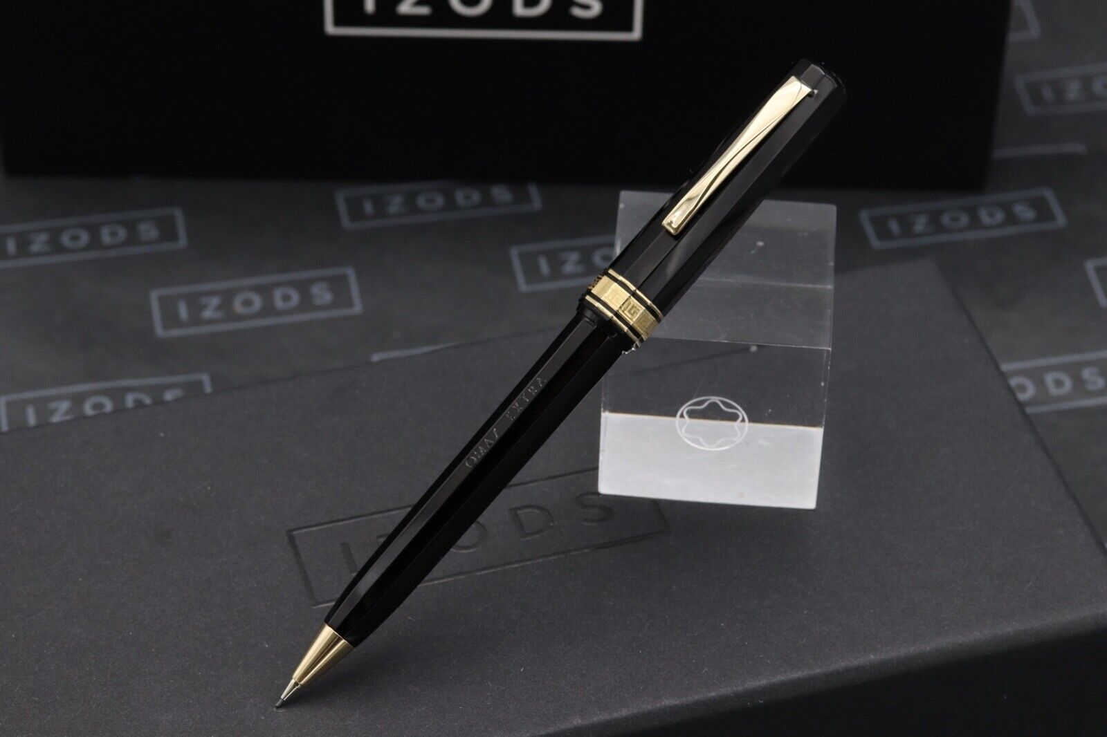 Omas Extra Black Resin Mechanical Pencil image 1