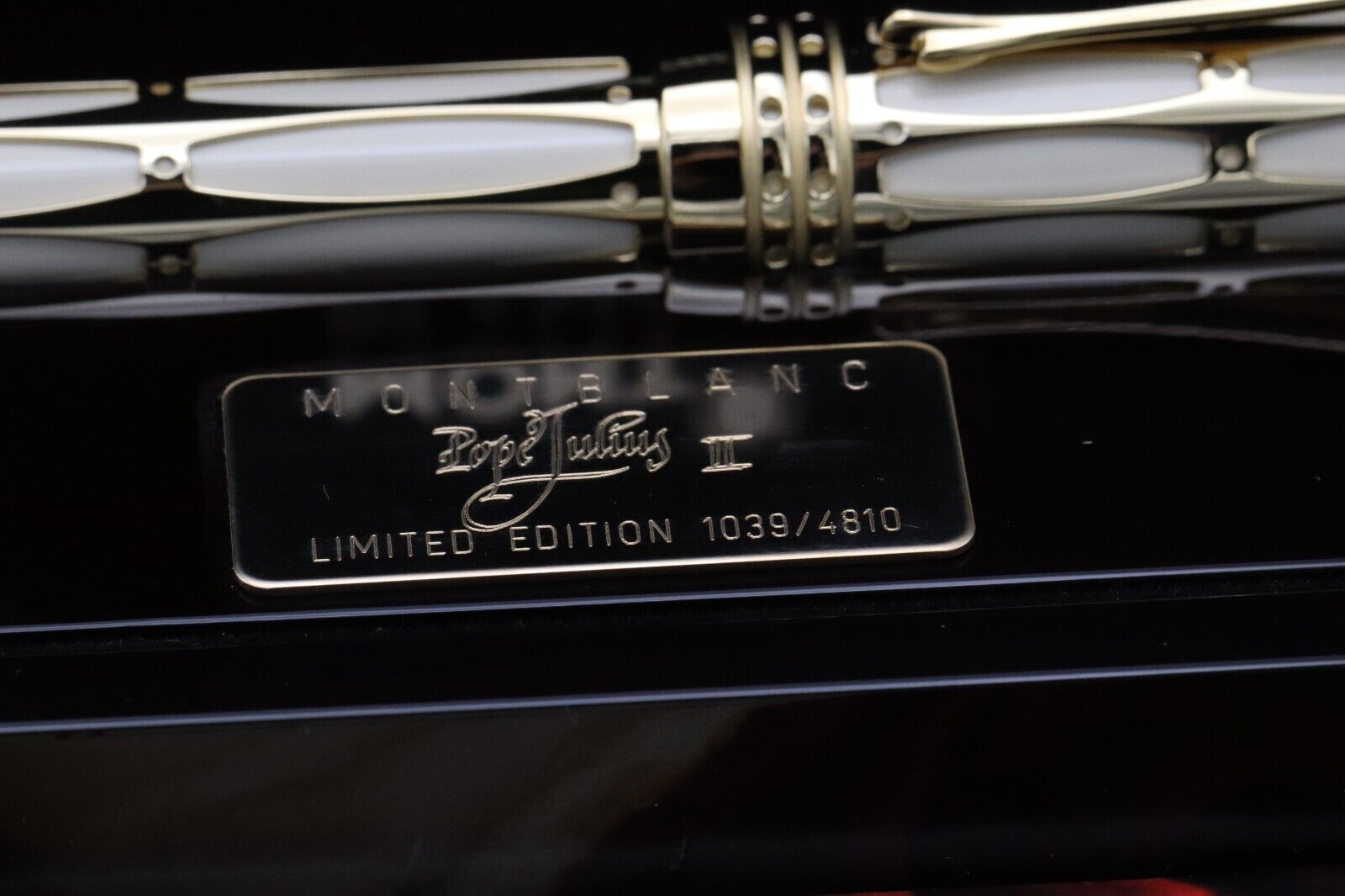 Montblanc Patron Of Art Pope Julius II 4810 Fountain Pen – UNUSED image 10