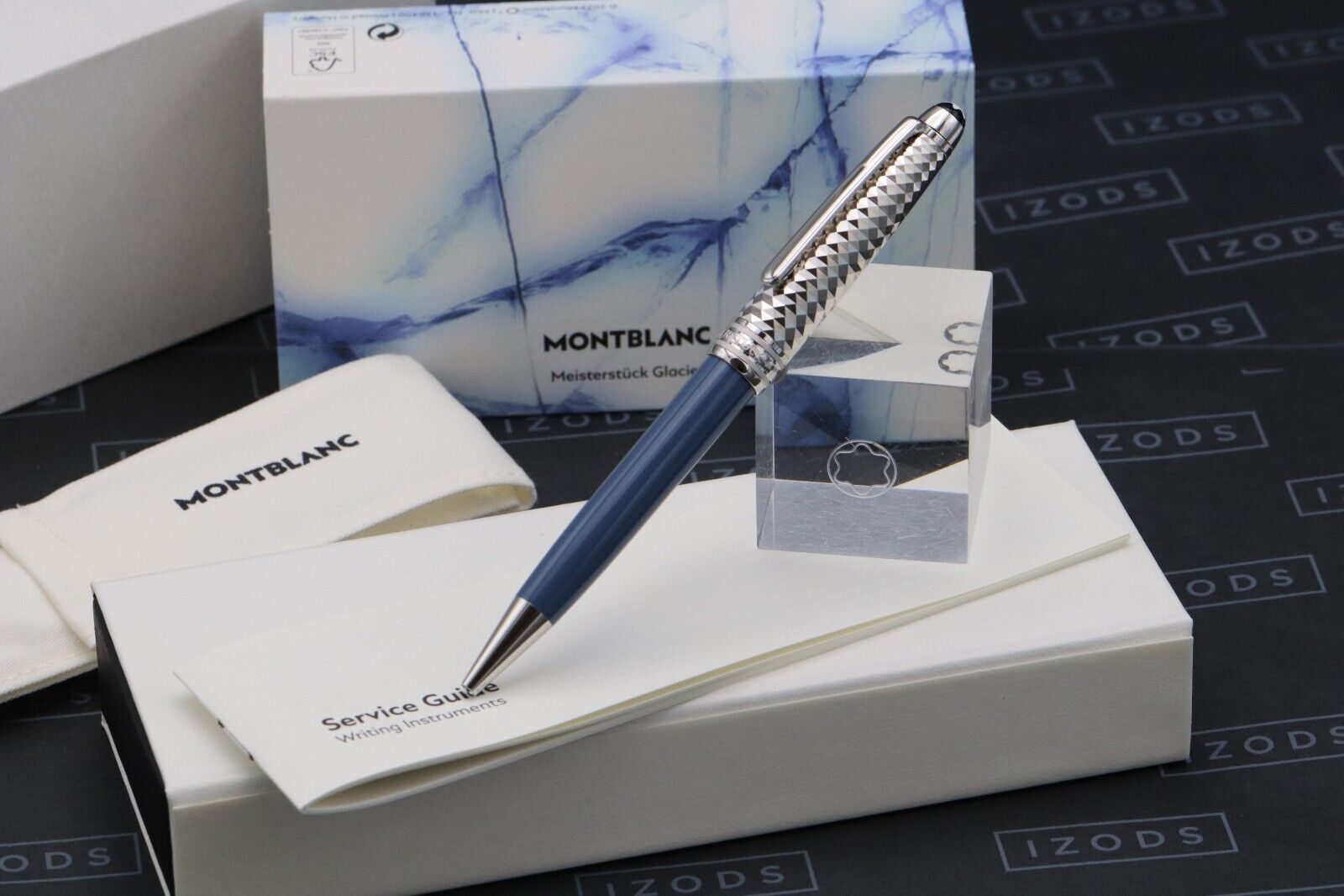 Montblanc Meisterstück Classique Glacier Doue Ballpoint Pen – UNUSED image 0