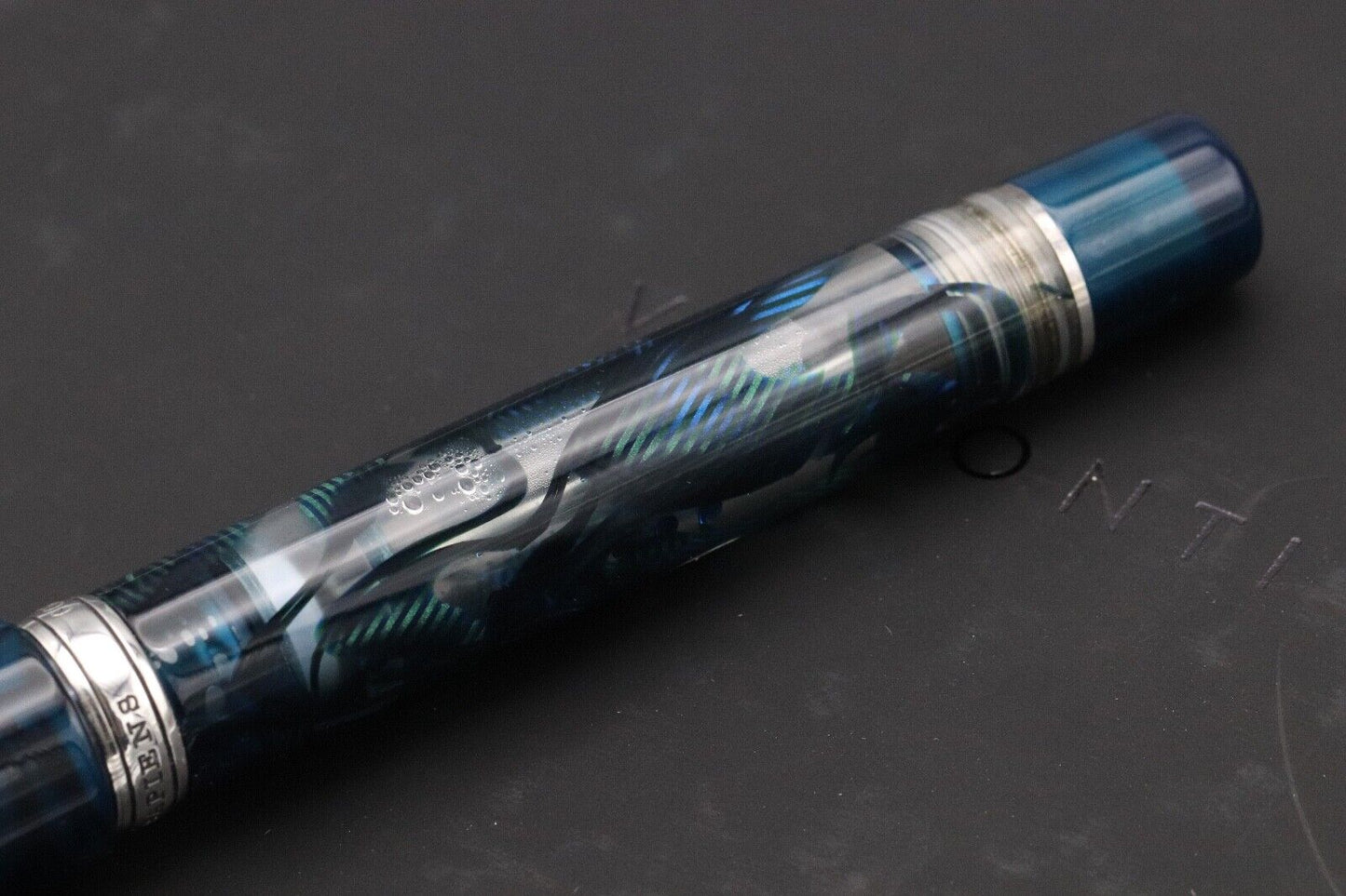 Visconti Homo Sapiens Crystal Swirl LE Fountain Pen - 23k Extra Fine image 4