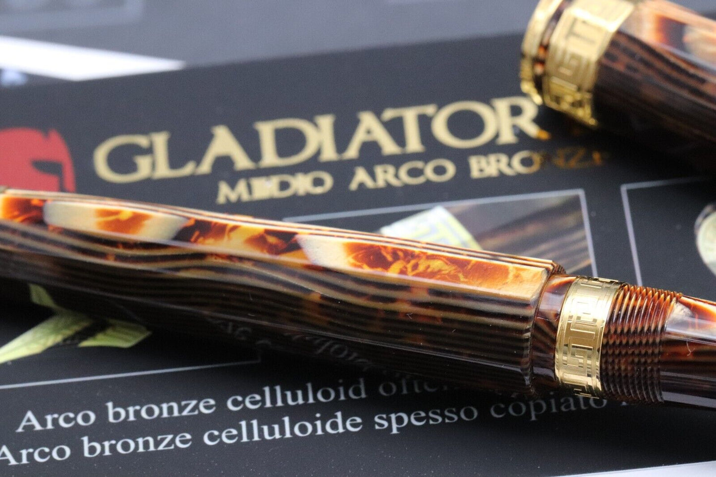 ASC Gladiatore Medio Arco Bronze Fountain Pen image 3