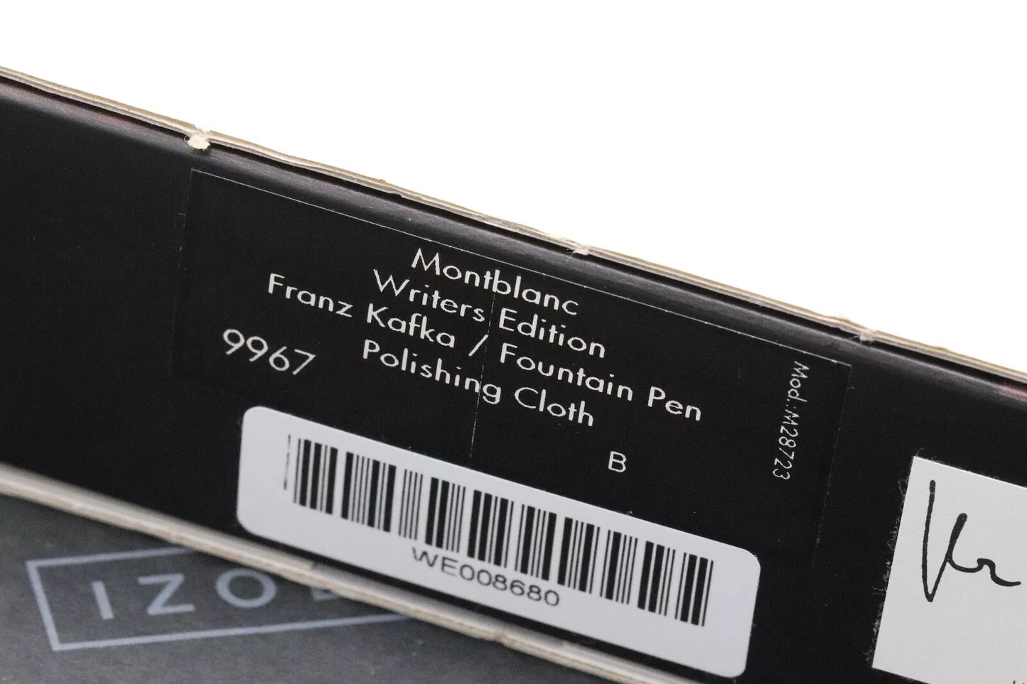 Montblanc Writers Edition Franz Kafka Fountain Pen - FACTORY SEALED - Broad Nib image 5