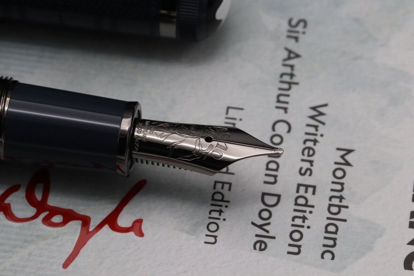 Montblanc Writers Edition Sir Arthur Conan Doyle Fountain Pen – UNUSED image 2