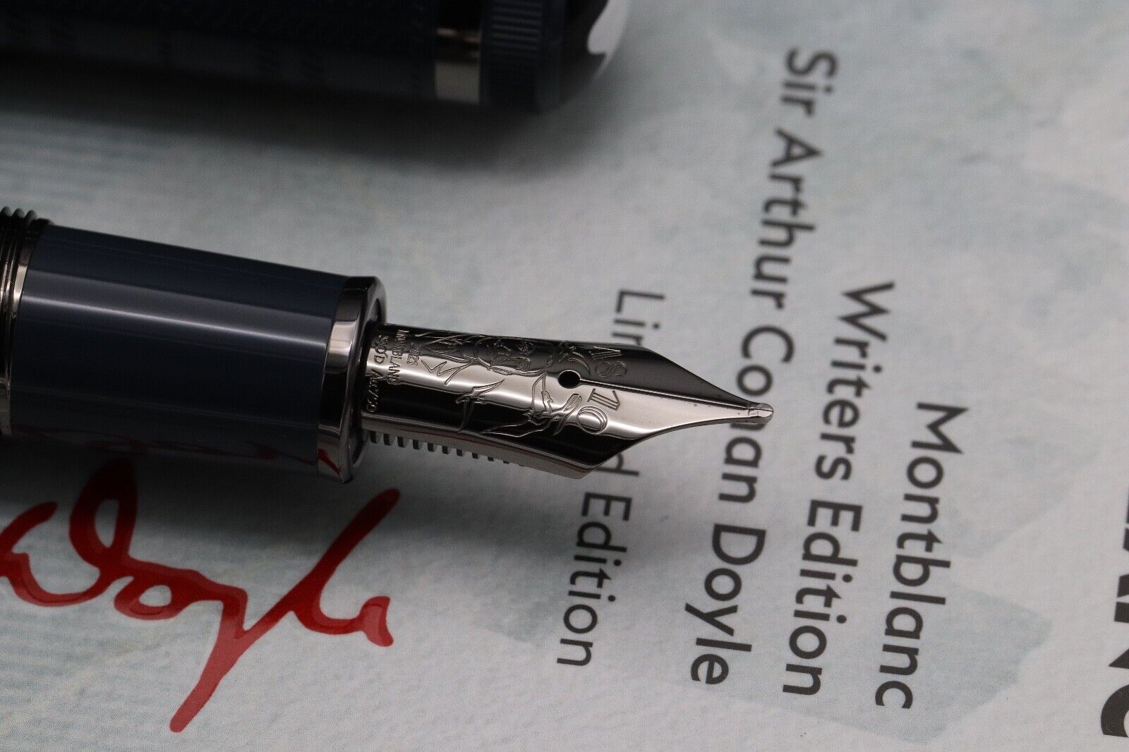 Montblanc Writers Edition Sir Arthur Conan Doyle Fountain Pen – UNUSED image 2