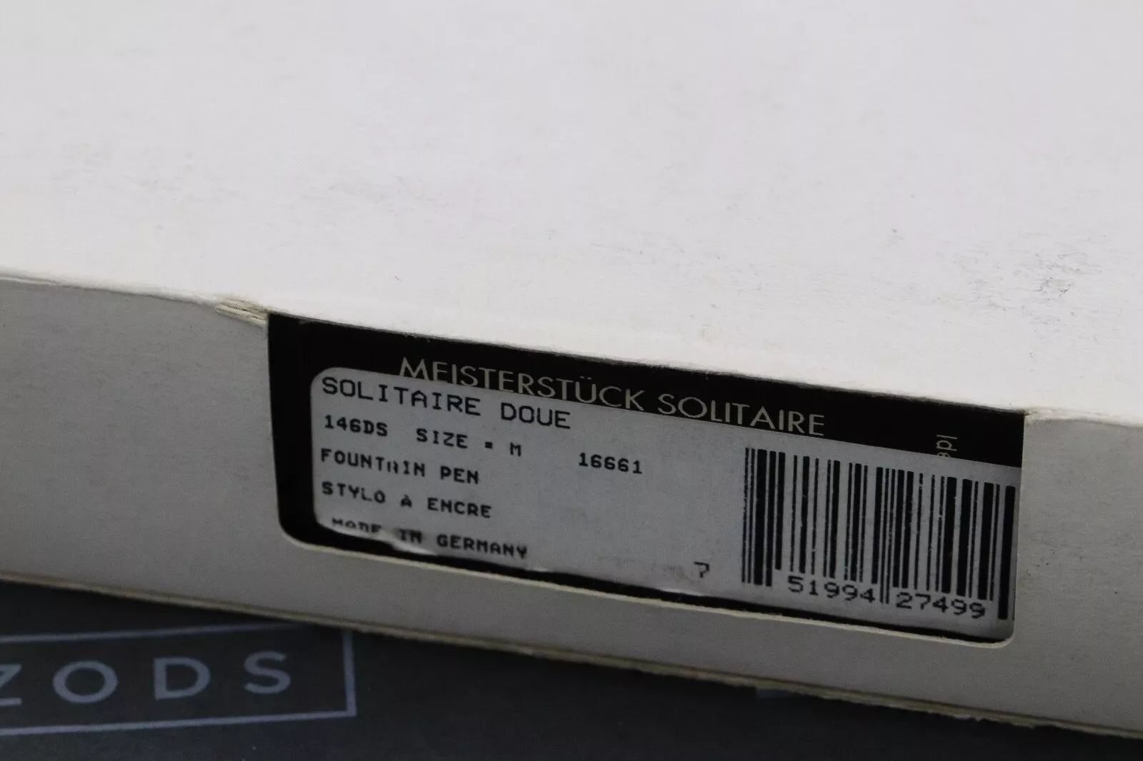 Montblanc Meisterstuck 146 LeGrand Solitaire Doue Fountain Pen image 9
