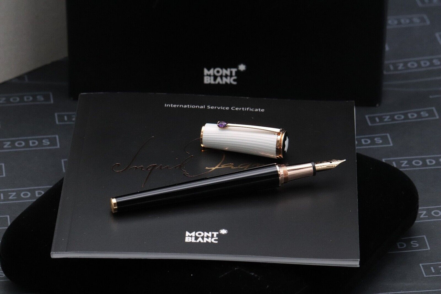 Montblanc La Donna Ingrid Bergman Fountain Pen - Serviced by MB September 2024 image 0
