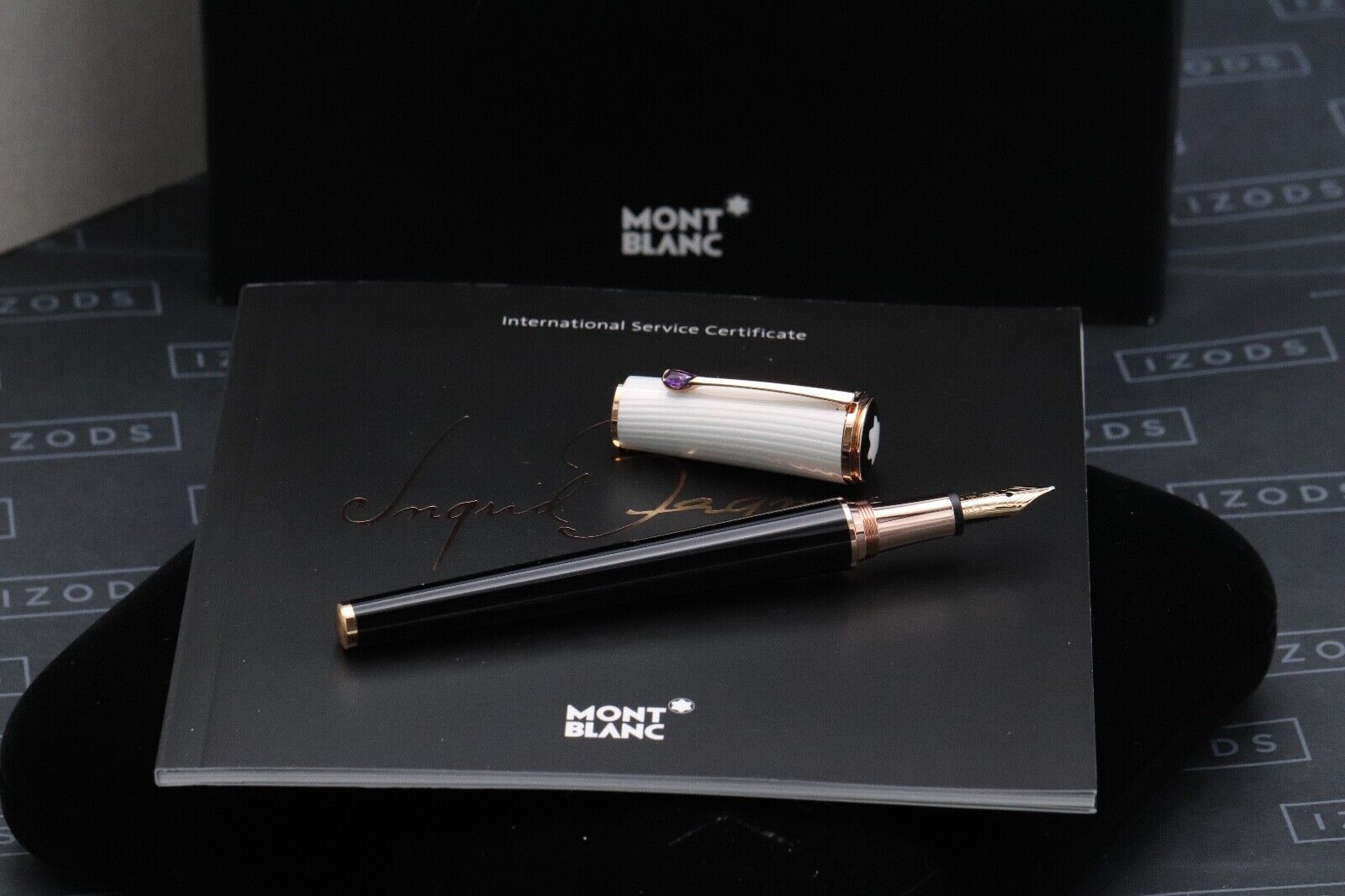 Montblanc La Donna Ingrid Bergman Fountain Pen - Serviced by MB September 2024 image 0