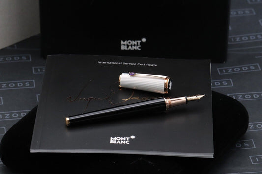 Montblanc La Donna Ingrid Bergman Fountain Pen - Serviced by MB September 2024 image 0