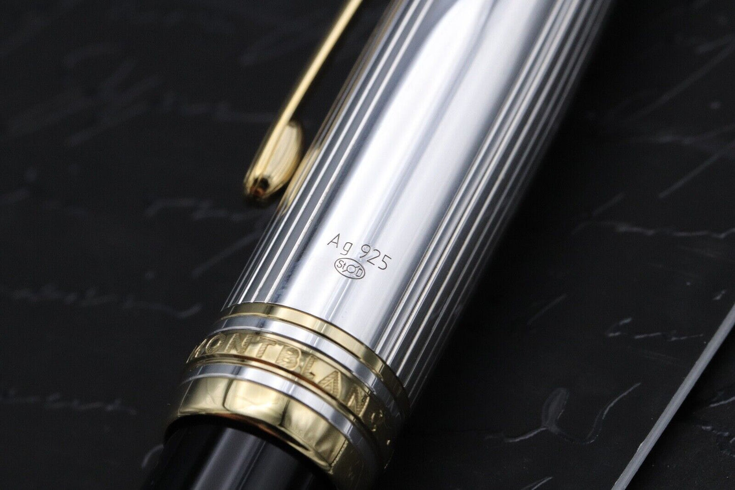 Montblanc Meisterstuck 146 LeGrand Solitaire Doue Fountain Pen image 4