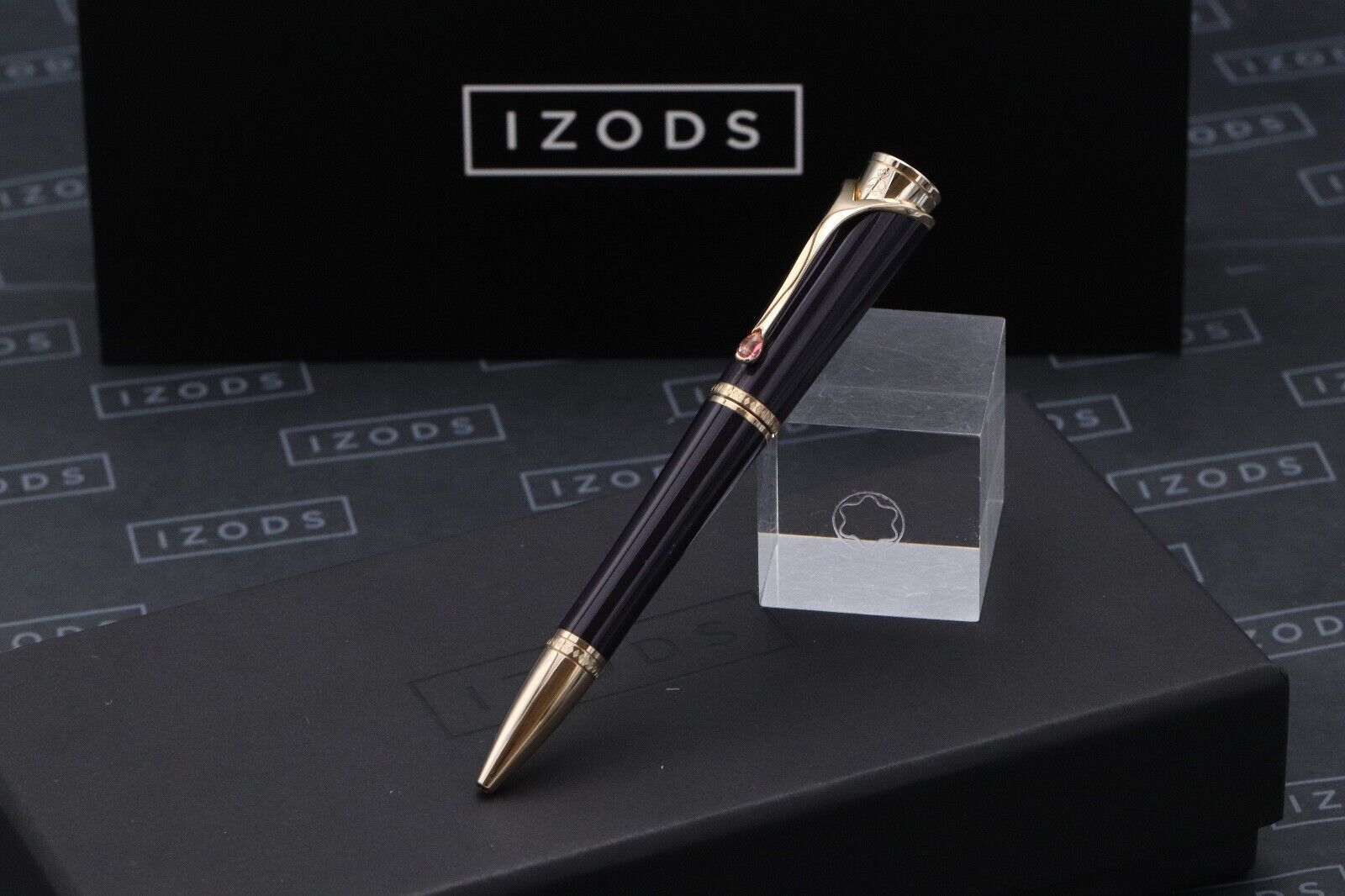 Montblanc Princesse Grace de Monaco Purple Ballpoint Pen image 0