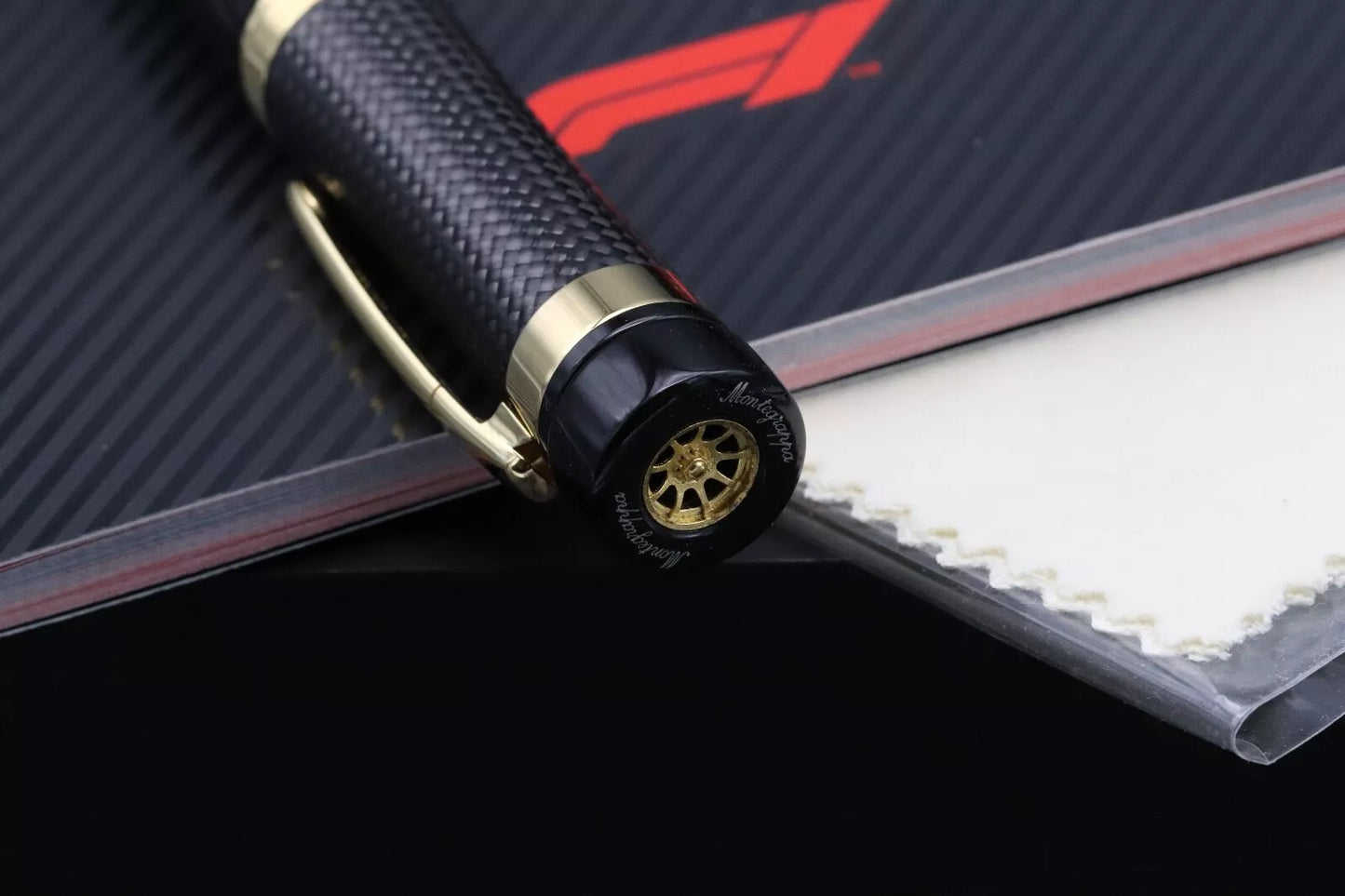 Montegrappa F1 Speed Podium Black LE372 Fountain Pen image 9