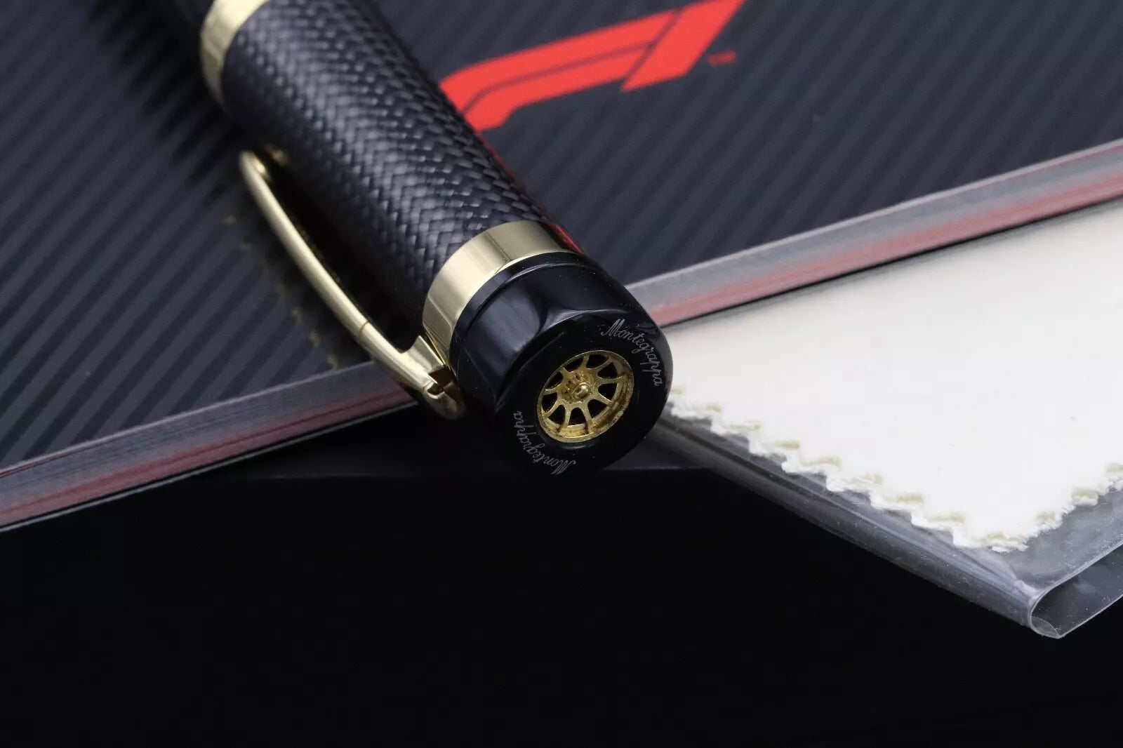 Montegrappa F1 Speed Podium Black LE372 Fountain Pen image 9