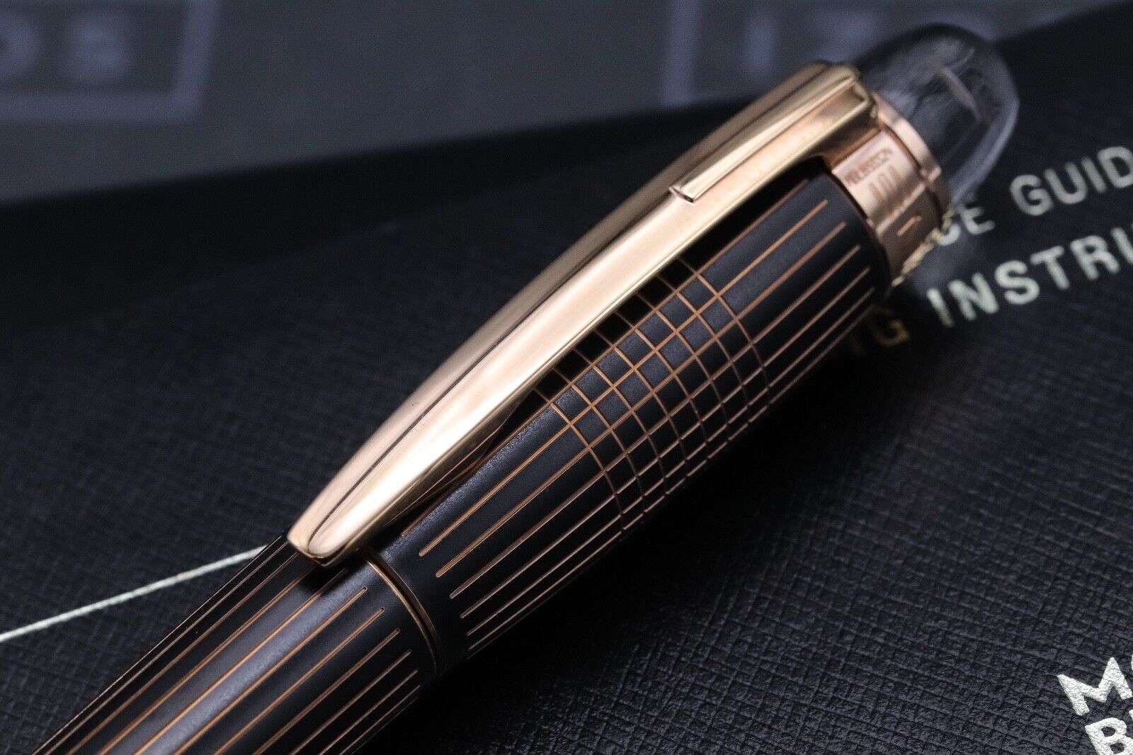 Montblanc Starwalker Red Gold Metal Rollerball / Fineliner Pen image 3
