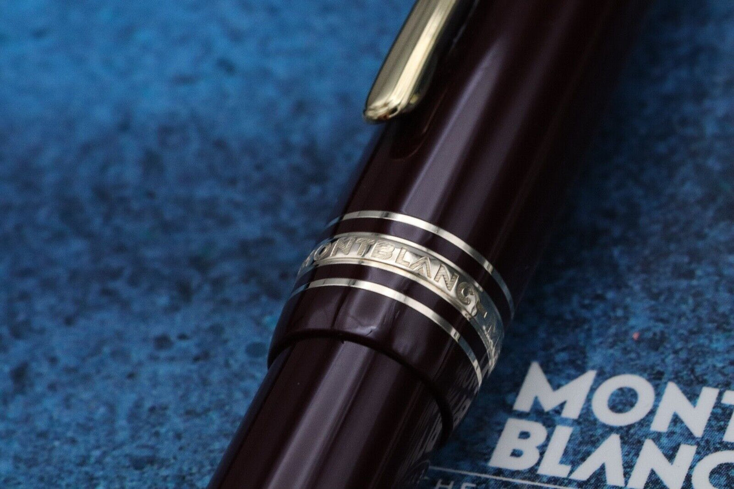 Montblanc Meisterstuck 146 LeGrand Bordeaux Fountain Pen - EF NIB - 1991-92 image 4