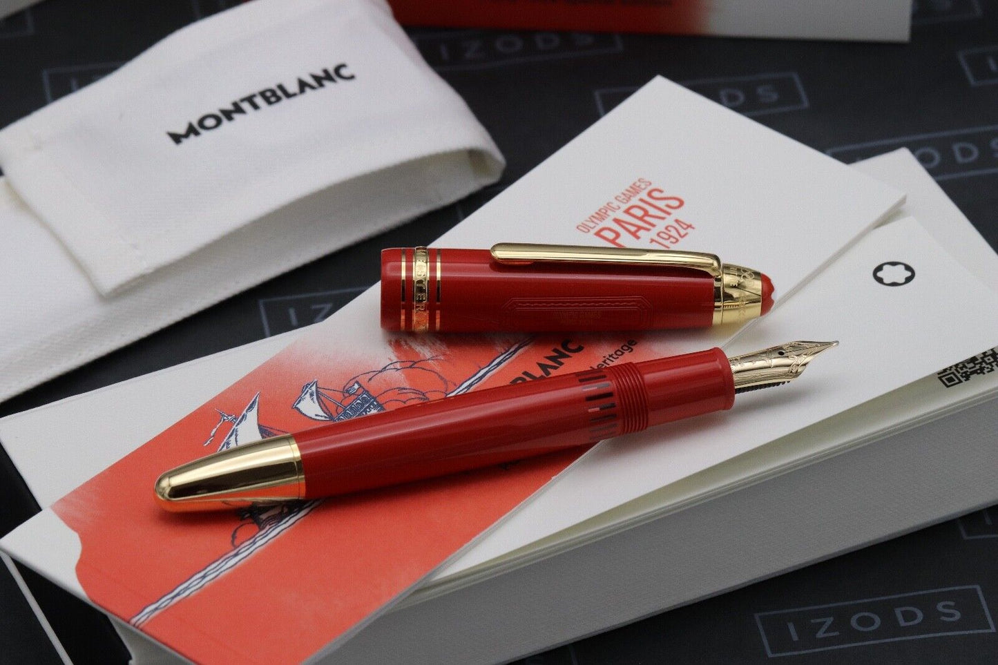 Montblanc Meisterstück x Paris Olympics 1924 LeGrand Fountain Pen - UNUSED image 1