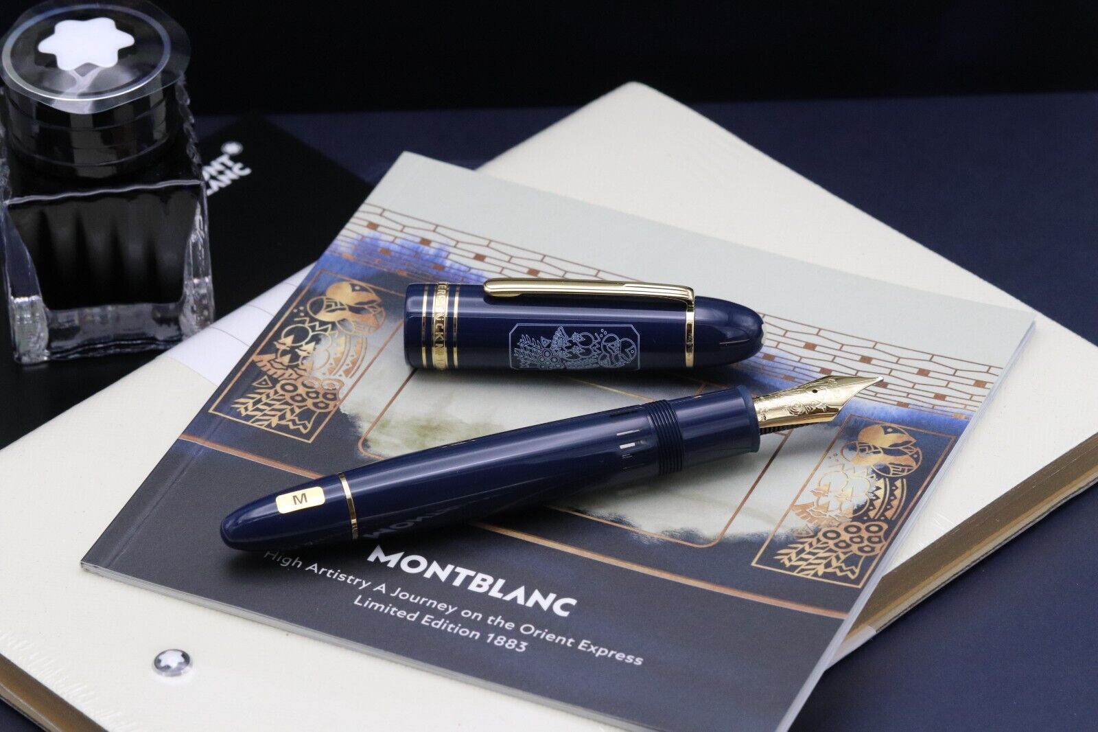 Montblanc Meisterstuck 149 Orient Express LE1883 Fountain Pen - UNUSED image 1