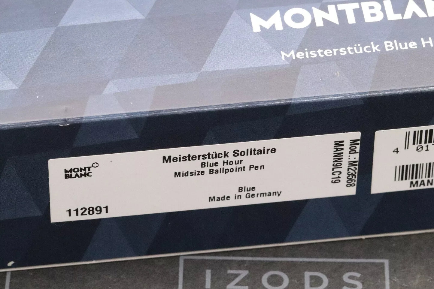 Montblanc Meisterstück Midsize Blue Hour Ballpoint Pen - UNUSED image 7