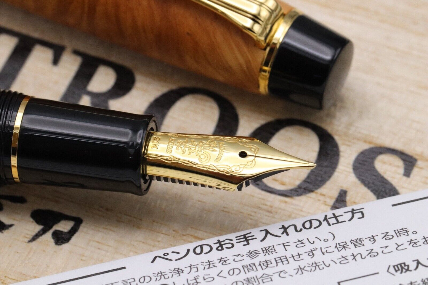 Sailor Nagasawa 139th Anniversary LE60 Matroos Fountain Pen - DIPPED - Naginata image 2