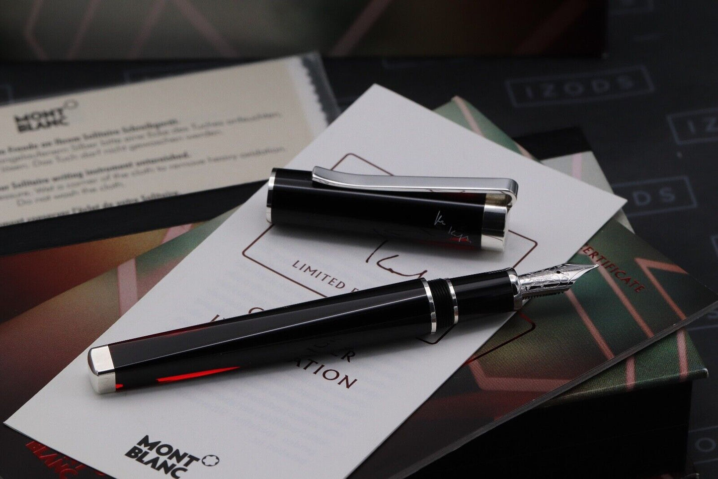 Montblanc Writers Edition Franz Kafka Fountain Pen - UNUSED - Medium Nib image 1