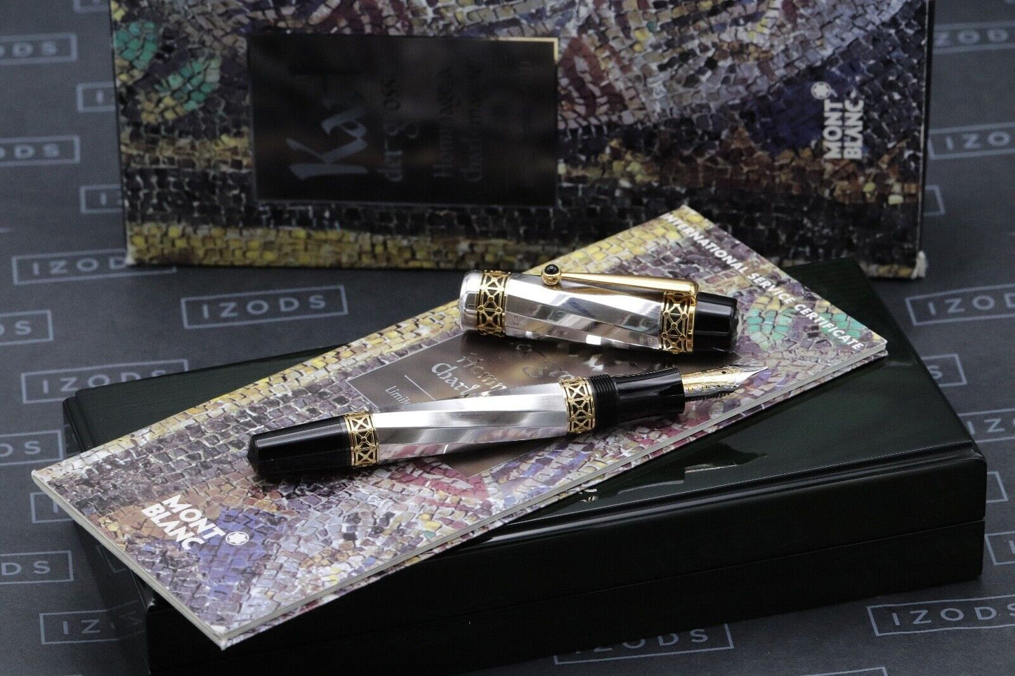Montblanc Patron Of Art Karl Der Grosse Charlemagne 4810 Fountain Pen – UNUSED image 0