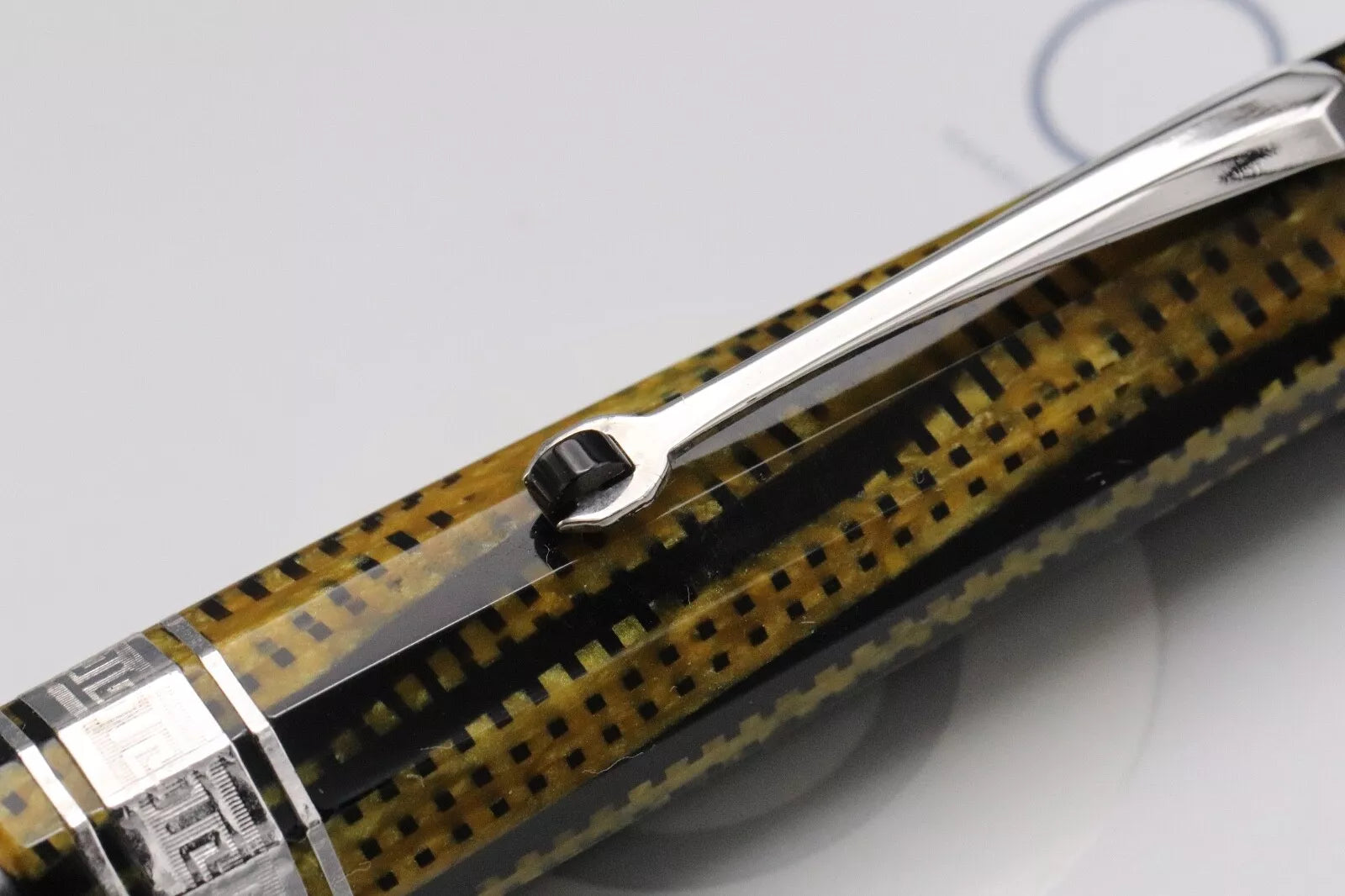 Omas Paragon Burkina Celluloid Fountain Pen image 5