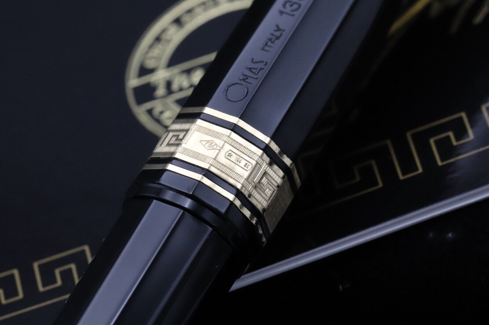 Omas Paragon 'The Golden Seal' Limited Edition Fountain Pen - UNUSED image 6
